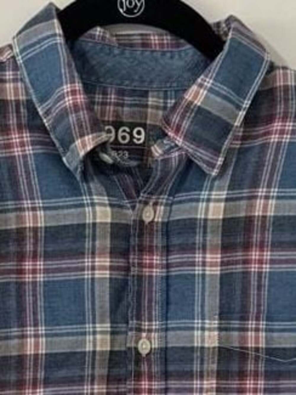 Gap 1969 Justin Plaid Flannel Long Sleeve Button Down Shirt